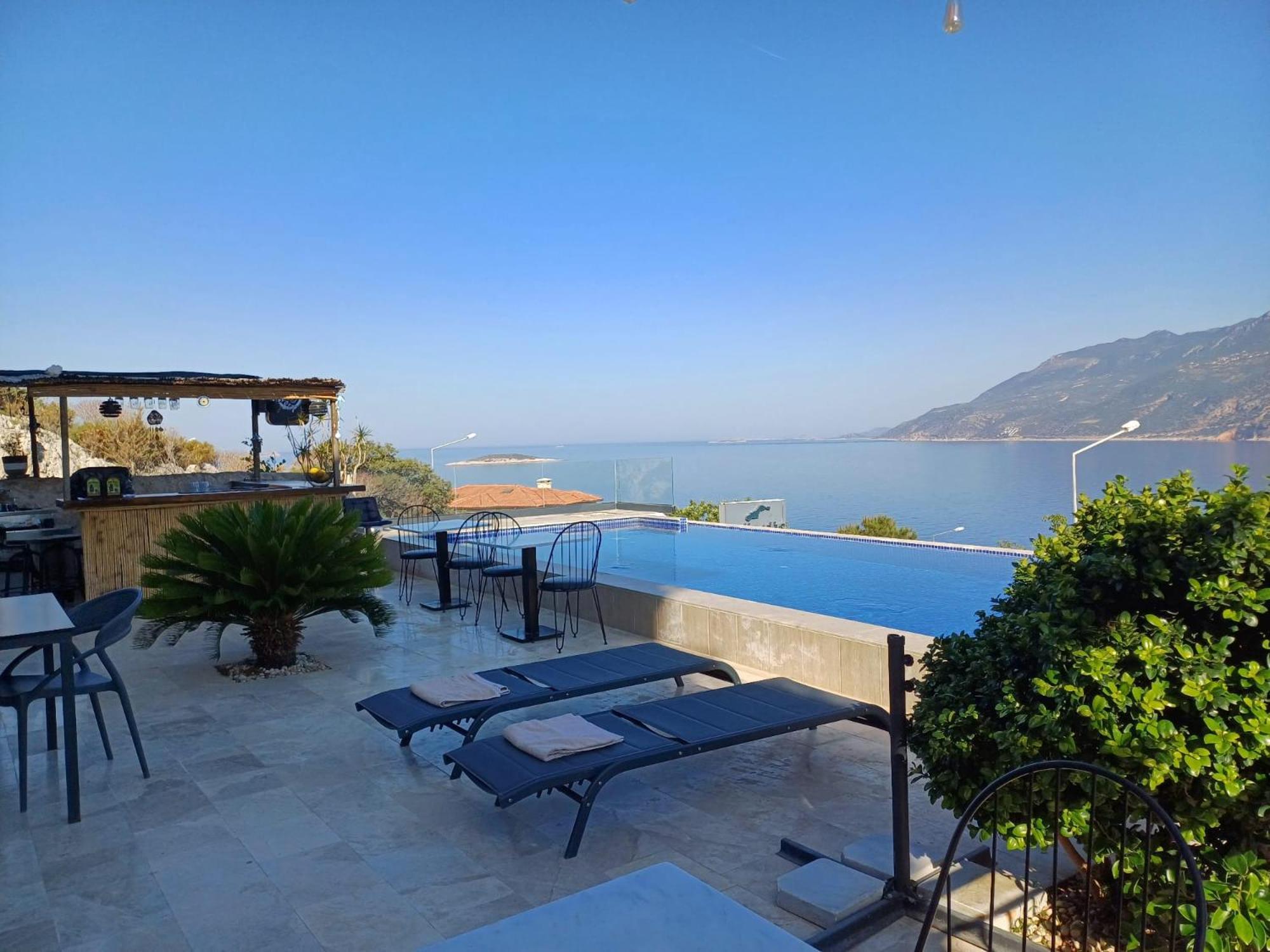 Guemues Yazar Hotel Kaş Exterior foto